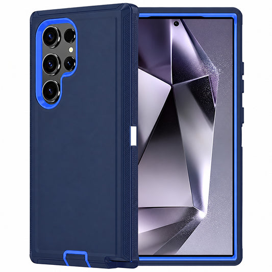 Triple Protection Case for Samsung Galaxy S25 Ultra - Navy