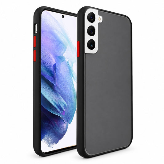 Rubberized Armor Case for Samsung Galaxy S22 Plus - Black