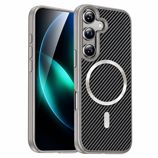 MagSafe Carbon Elite Case Samsung Galaxy S26 Plus - Grey