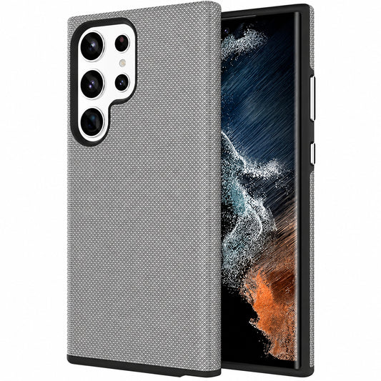 Dotted Comm Case for Samsung Galaxy S25 Ultra - Grey