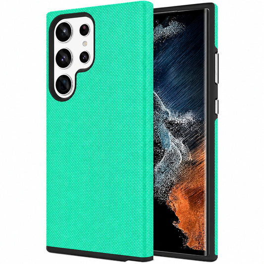 Dotted Comm Case for Samsung Galaxy S25 Ultra - Teal