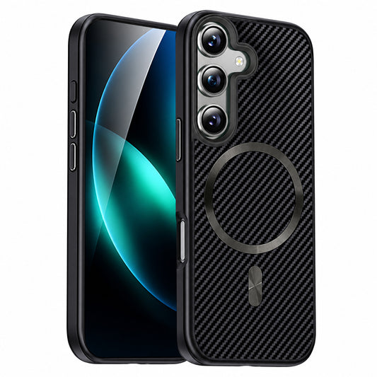 MagSafe Carbon Elite Case Samsung Galaxy S26 Plus - Black