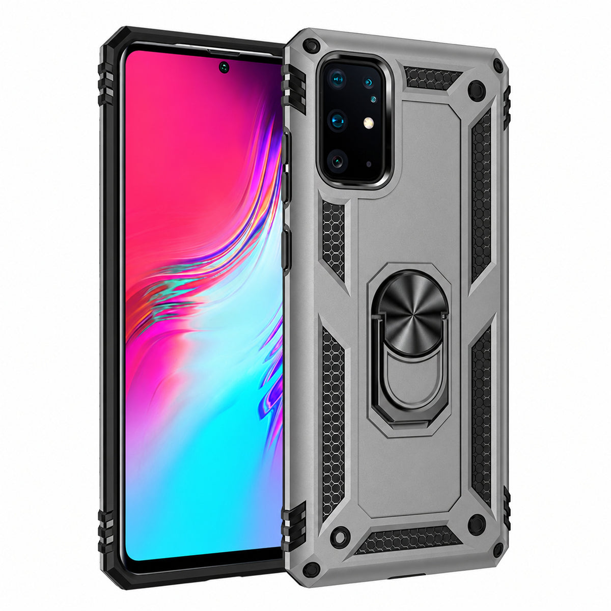 Anti-Drop Hybrid Case for Samsung Galaxy S20 FE - Grey