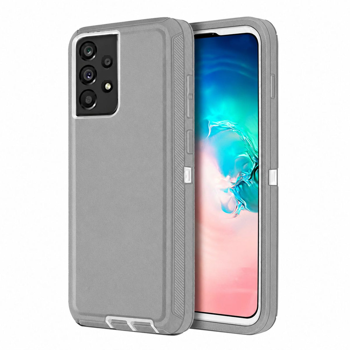Triple Protection Case for Samsung Galaxy A53 5G - Grey