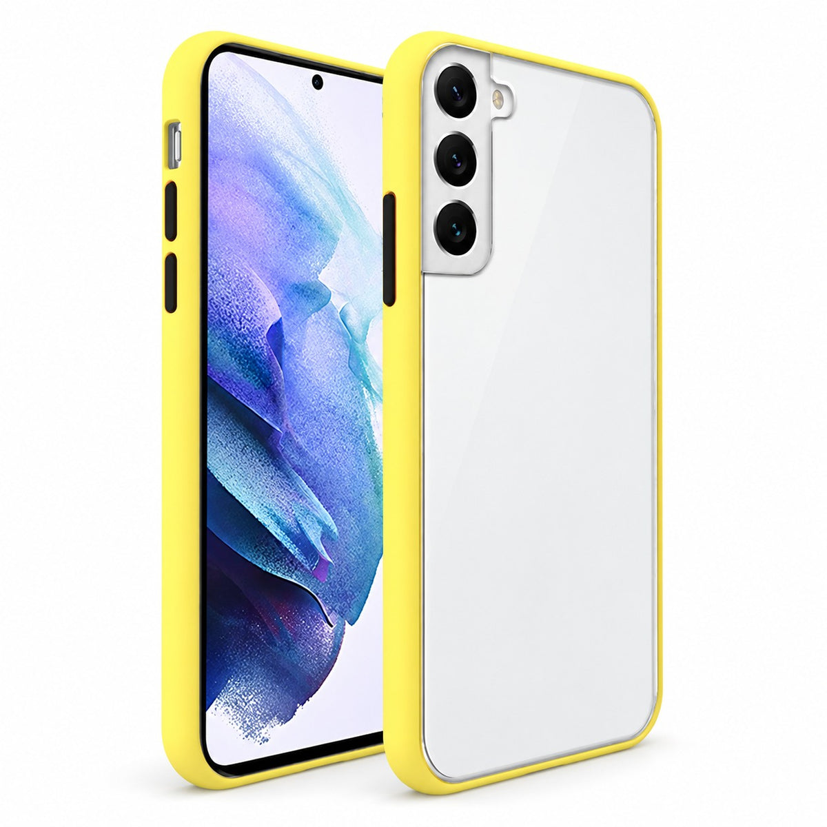 Rubberized Armor Case for Samsung Galaxy S22 Plus - Yellow