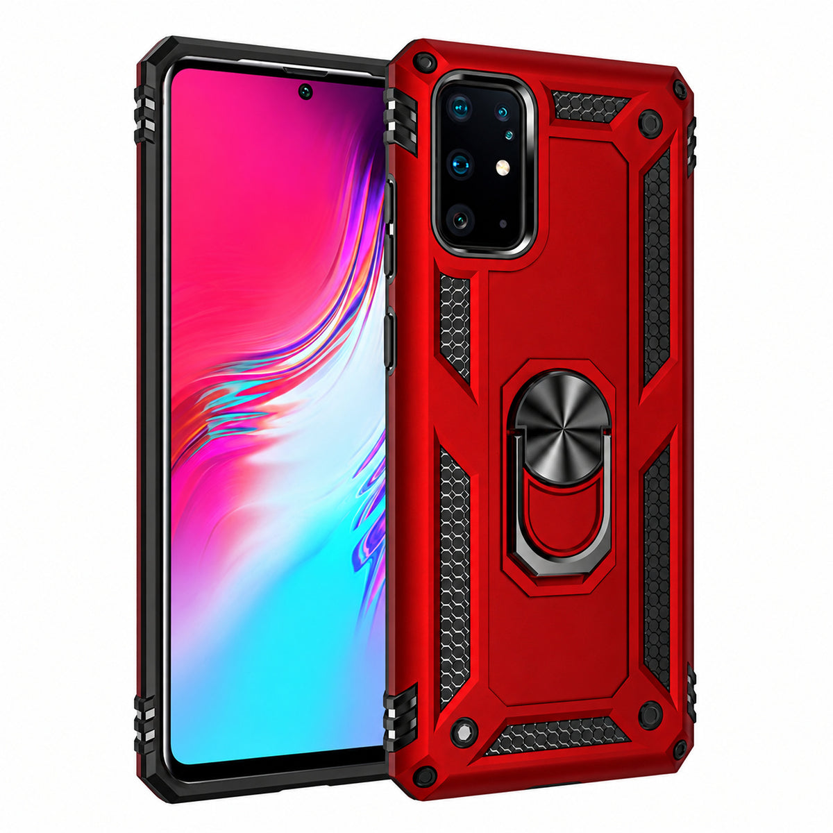 Anti-Drop Hybrid Case for Samsung Galaxy S20 FE - Red