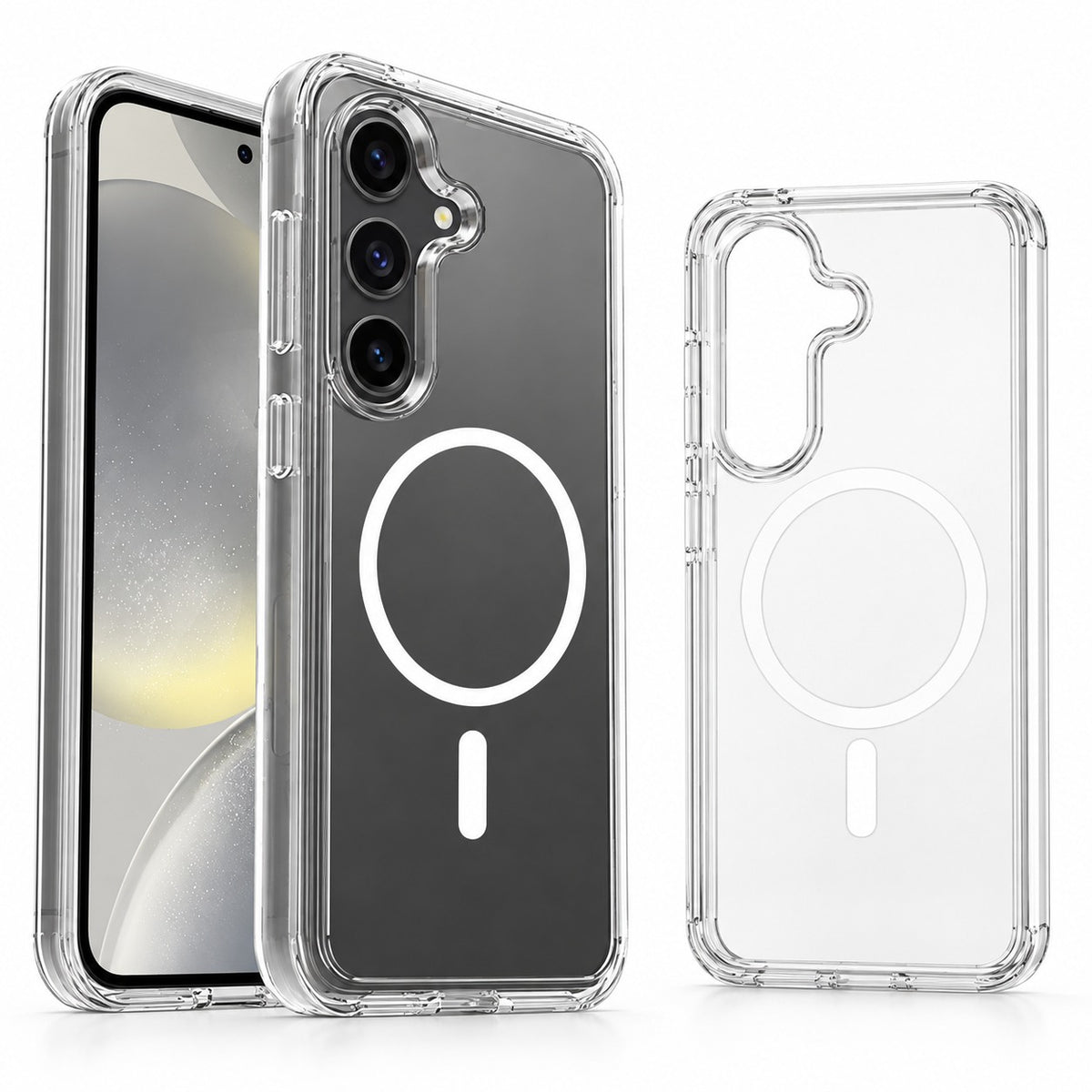 Premium MagSafe Symm Case for Samsung Galaxy S24 Plus - Clear