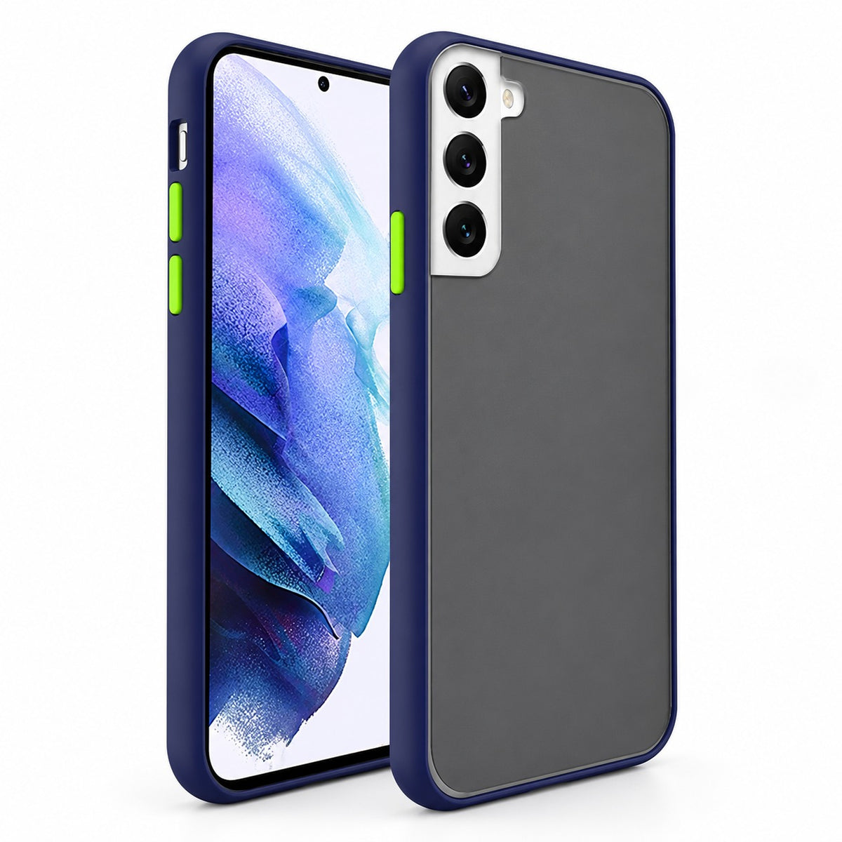 Rubberized Armor Case for Samsung Galaxy S22 Plus - Navy