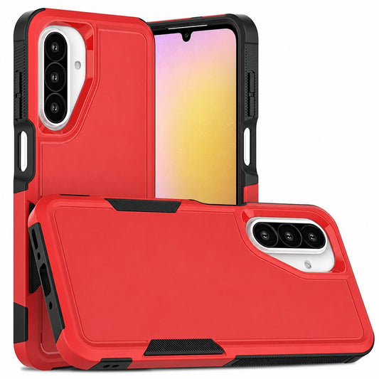 Red Samsung Galaxy A26 phone case, Comm Lite Case design, mobile phone cover design
