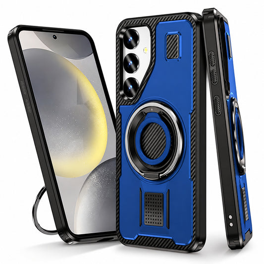 Ring Grip and Stand for Samsung Galaxy S25 Plus - Blue
