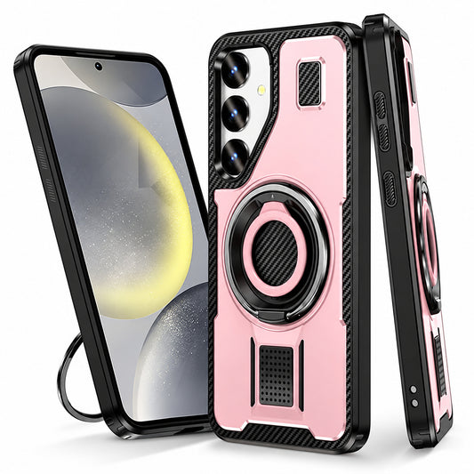 Ring Grip and Stand for Samsung Galaxy S25 Plus - Pink