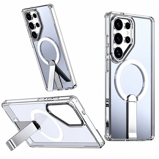 Magsafe iStand Case for Samsung Galaxy S25 Ultra - Clear
