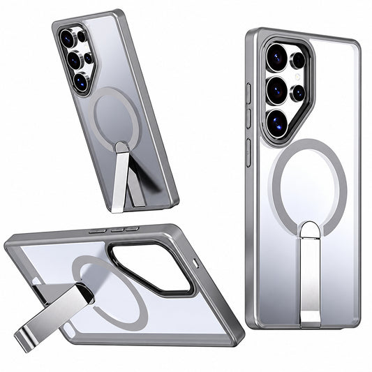 Magsafe iStand Case for Samsung Galaxy S25 Ultra - Grey
