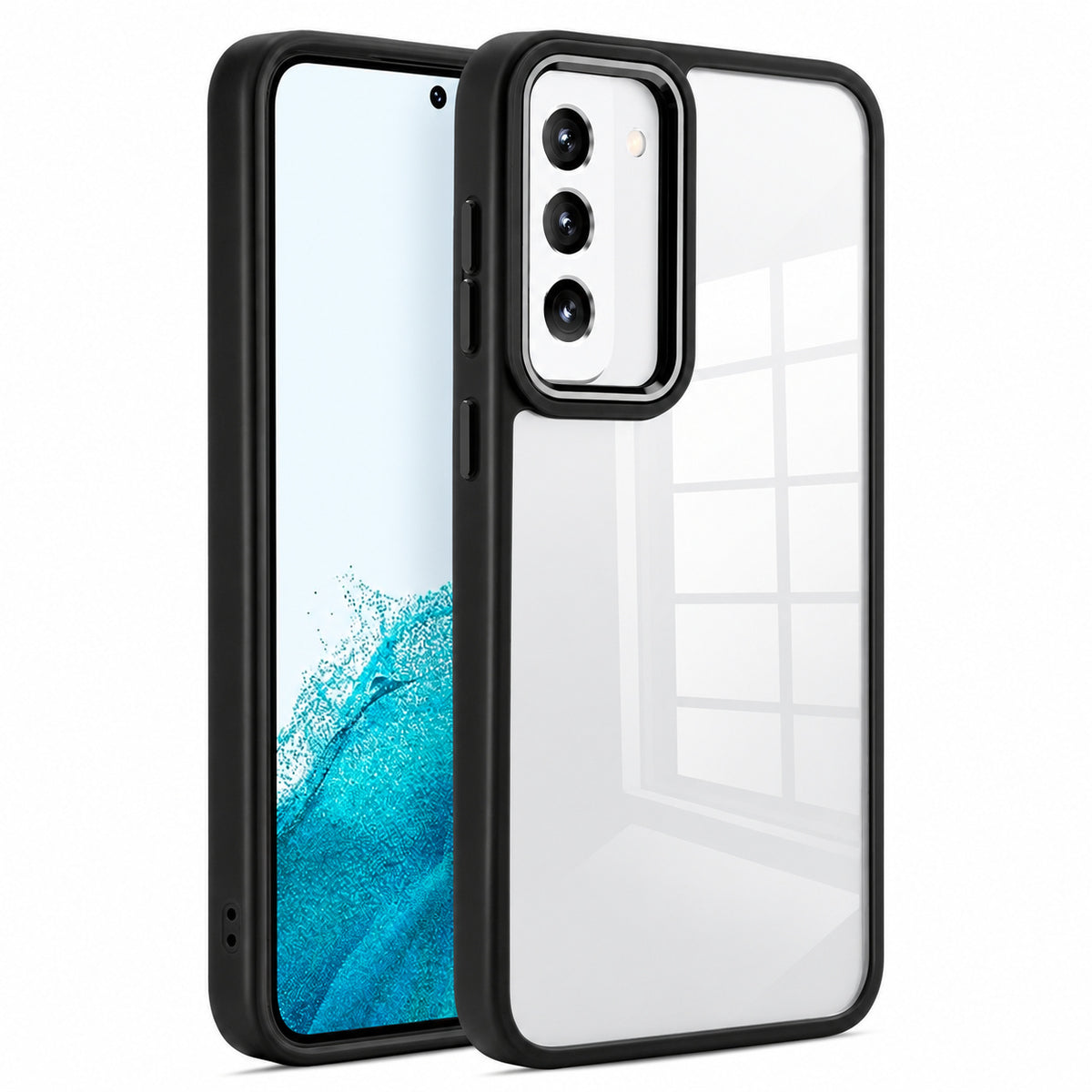 Matt Ultra-Hybrid Case for Samsung Galaxy S23 - Black