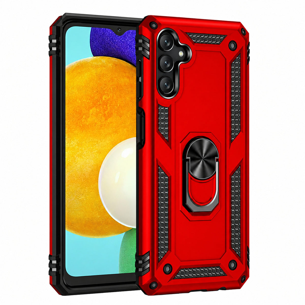 Anti-Drop Hybrid Case for Samsung Galaxy A15 5G - Red