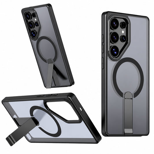 Magsafe iStand Case for Samsung Galaxy S25 Ultra - Black