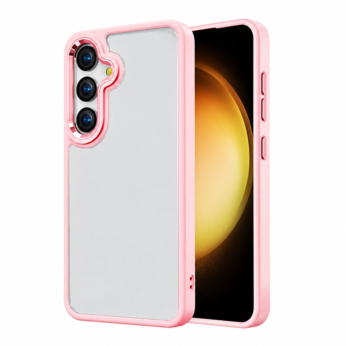 Matt Ultra-Hybrid Case for Samsung Galaxy A35 5G - Rose Gold
