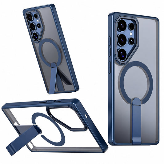 Magsafe iStand Case for Samsung Galaxy S25 Ultra - Blue