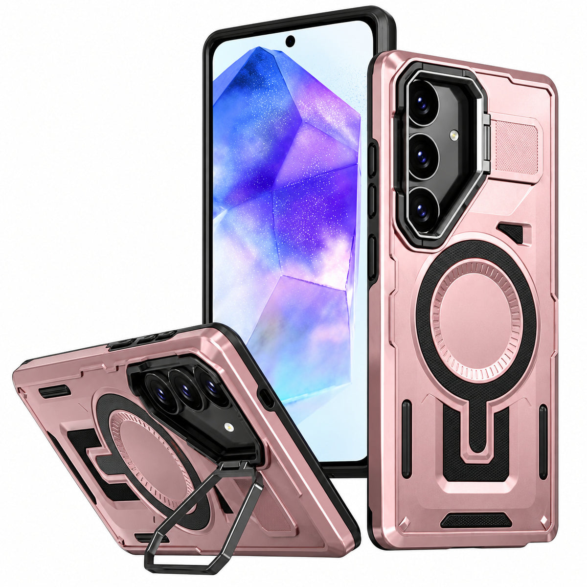 Shield Mate Case for Samsung Galaxy S25 Plus - Rose Gold