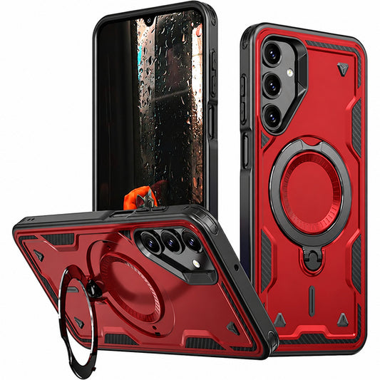 Sparta Magsafe Ring Case for Samsung Galaxy A18 / A17 - Red