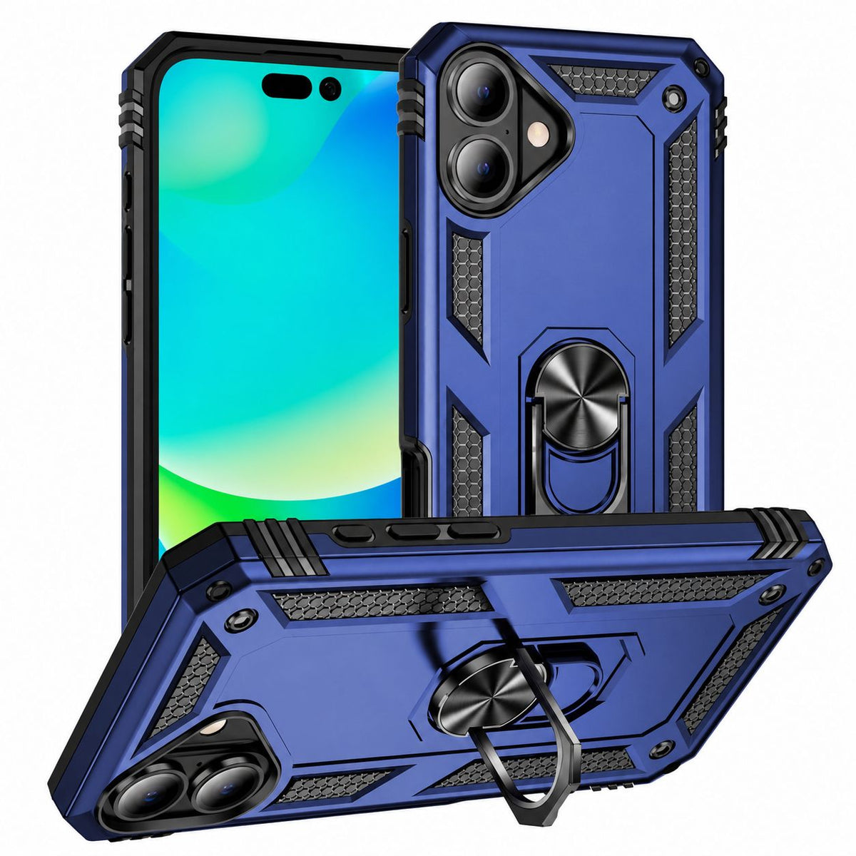 Anti-Drop Hybrid Case for Samsung Galaxy A06 - Navy