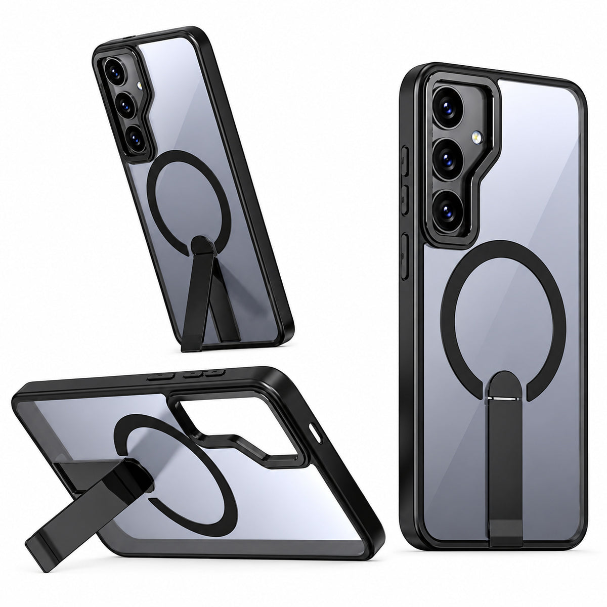 Magsafe iStand Case for Samsung Galaxy S26 FE - Black