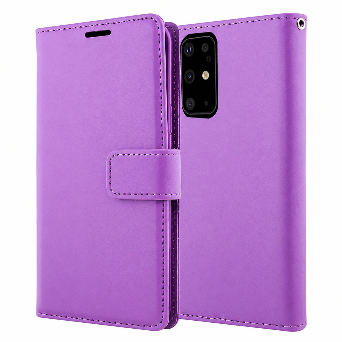 Photo ID Wallet for Samsung Galaxy S20 FE - Purple
