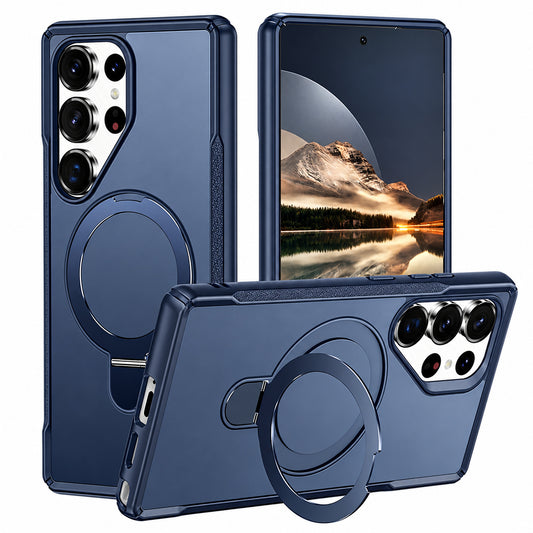 Magsafe Vivid Design Case for Samsung Galaxy S25 Ultra - Blue