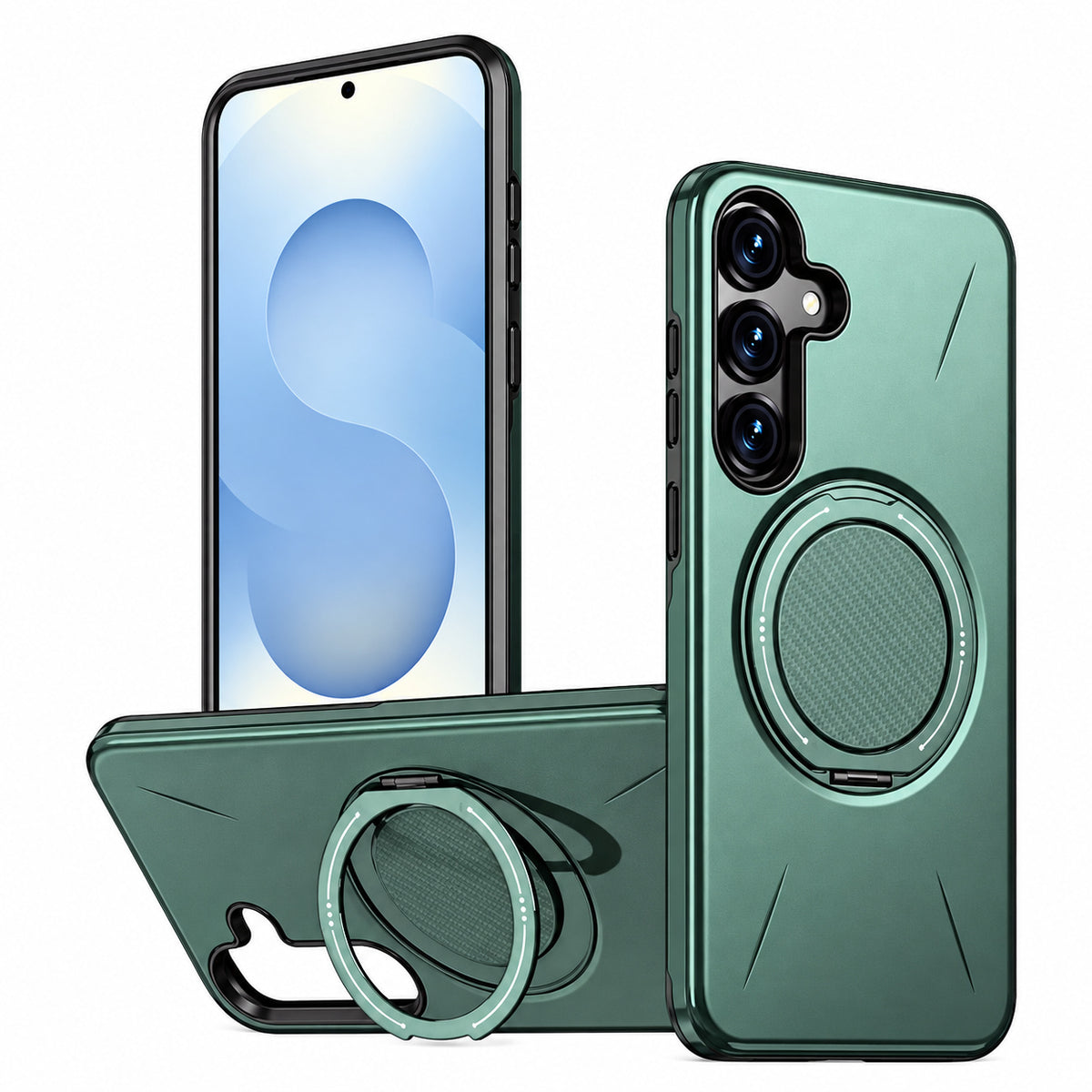 MagSafe Forge Ring Case Samsung Galaxy S25 FE - Green