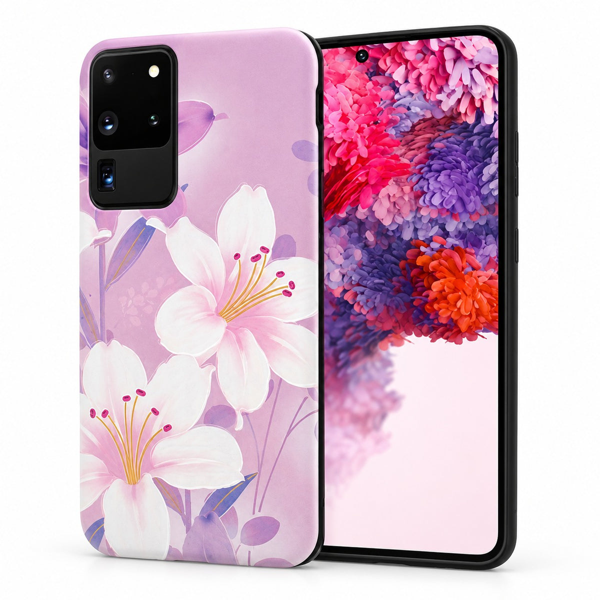 Design for Samsung Galaxy S20 Ultra - Light Purple Flower
