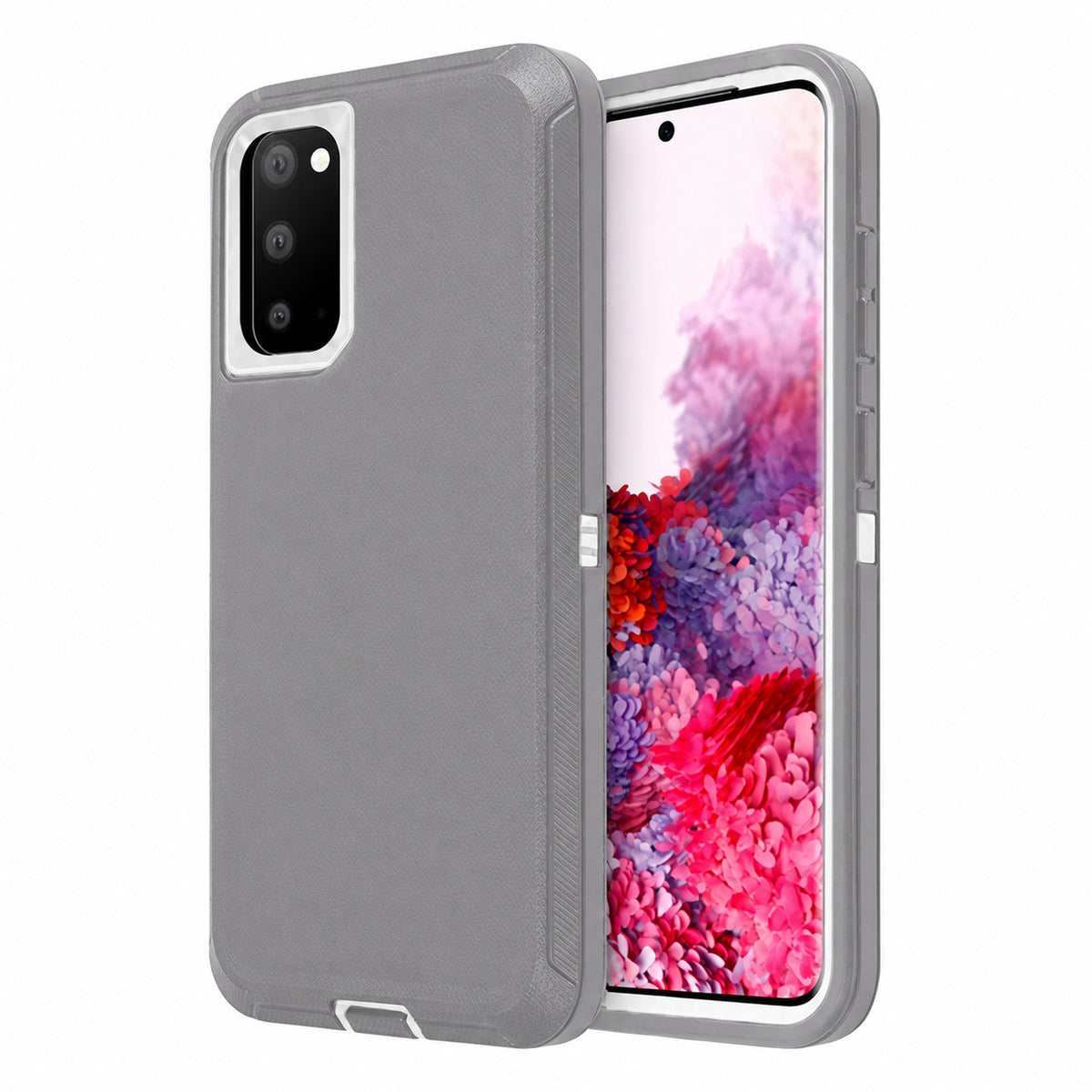 Triple Protection Case for Samsung Galaxy S20 FE - Grey