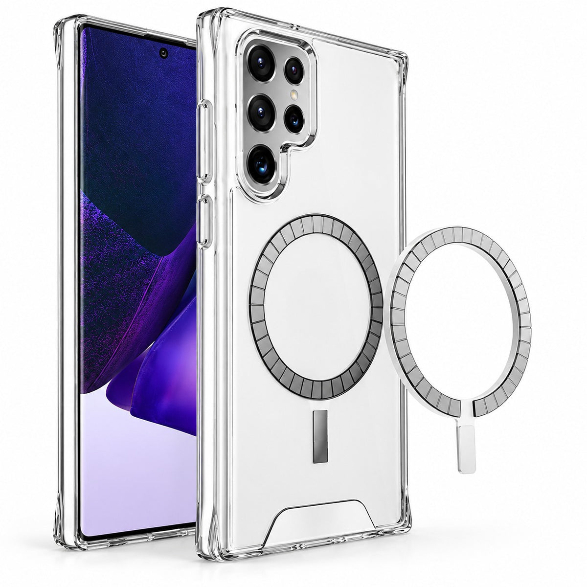 MagSafe space Case for Samsung Galaxy S24 Ultra - Clear