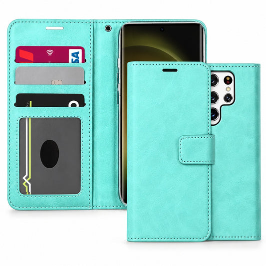 Photo ID Wallet for Samsung Galaxy S23 Ultra - Teal