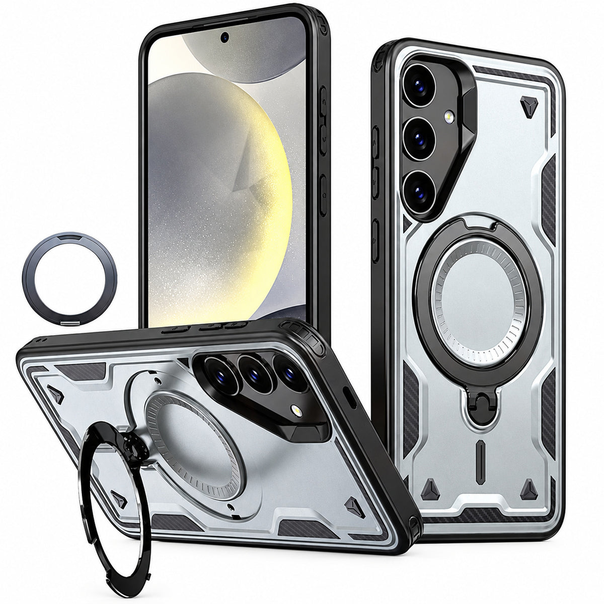 Sparta Magsafe Ring Case for Samsung Galaxy A15 5G - Grey