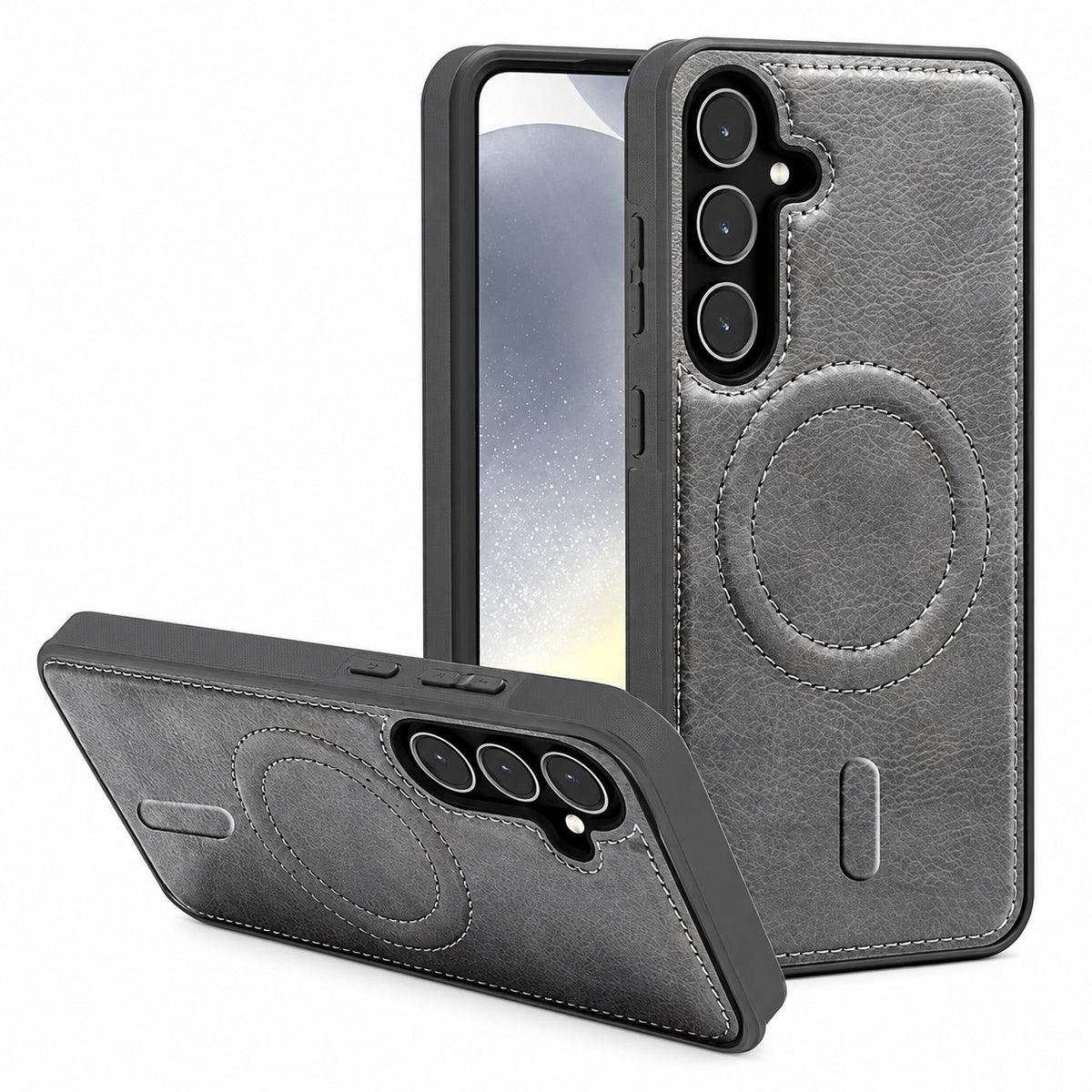Engraved MagSafe Case for Samsung Galaxy S25 Plus - Grey