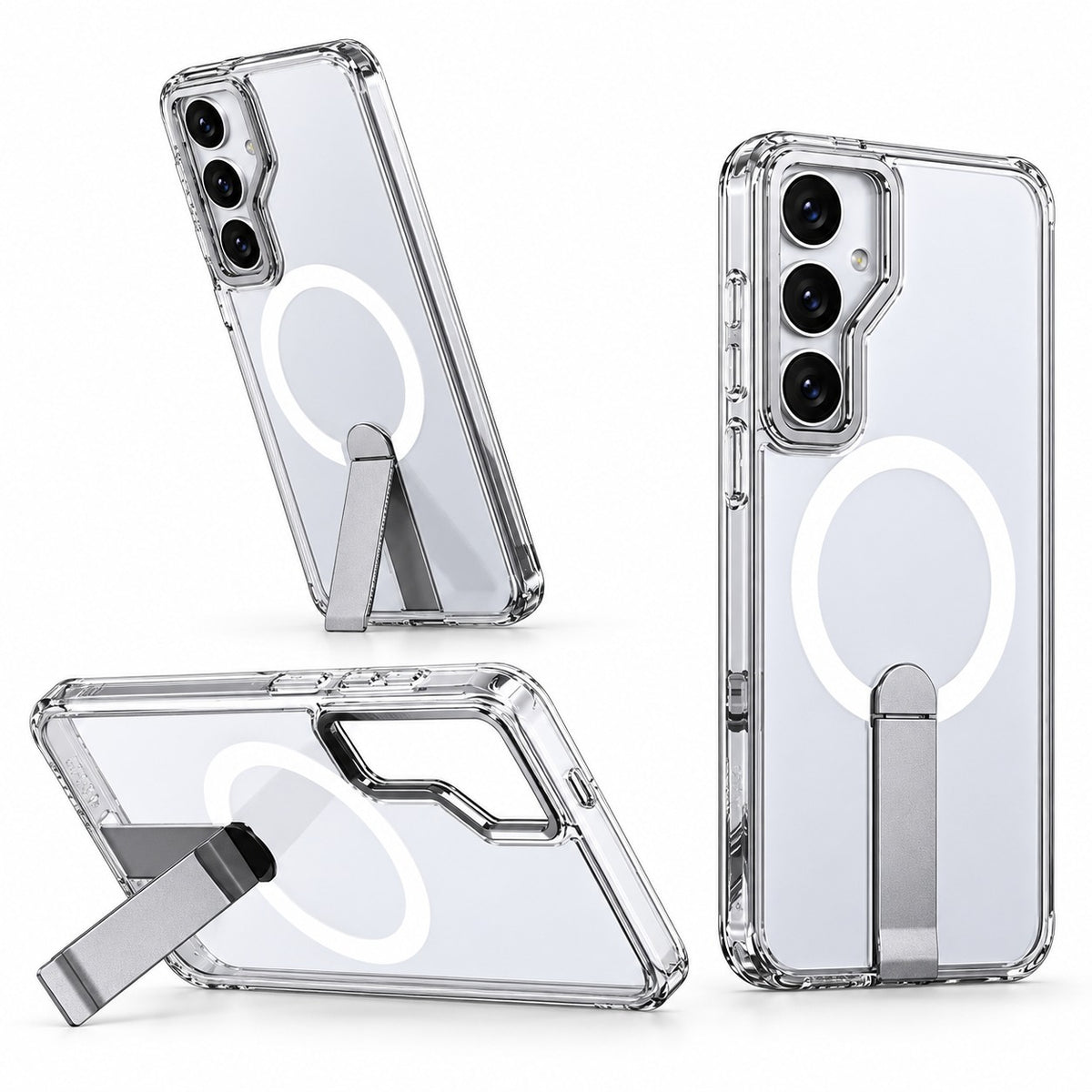MagSafe iStand Case for Samsung Galaxy S24 FE - Clear