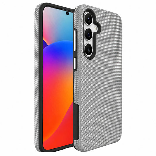 Triangle Geometric Case for Samsung Galaxy S26 FE - Grey