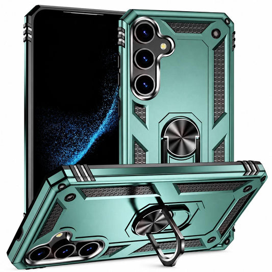 Midnight Green Samsung Galaxy A26 phone case, Anti-Drop Hybrid Case design, mobile phone cover design