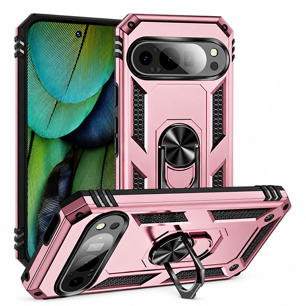 Anti-Drop Hybrid Case for Google Pixel 11 Pro XL - Rose Gold