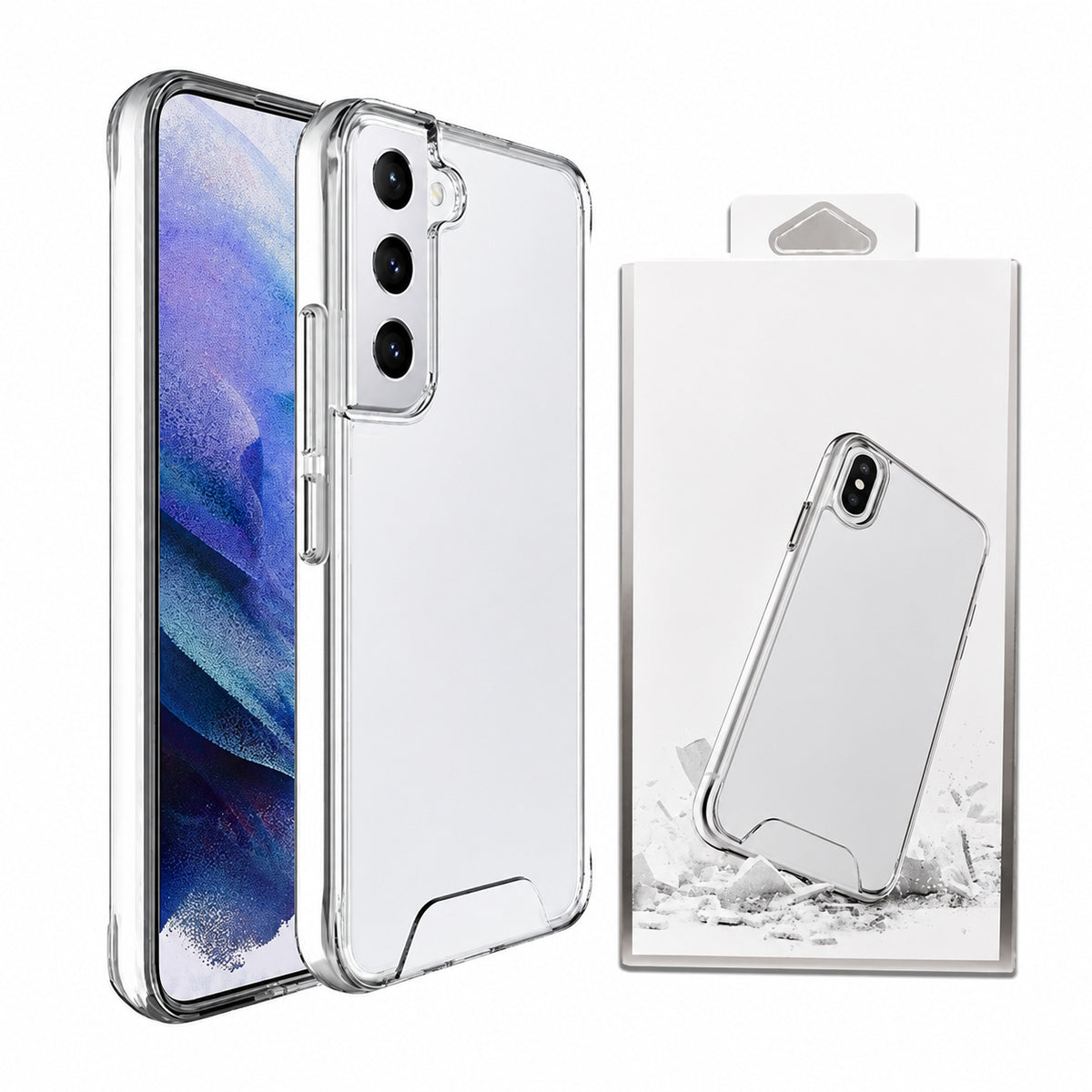 Space Case for Samsung Galaxy S23 - Clear