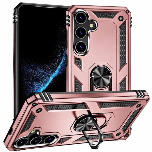 Rose Gold Samsung Galaxy A26 phone case, Anti-Drop Hybrid Case design, mobile phone cover design
