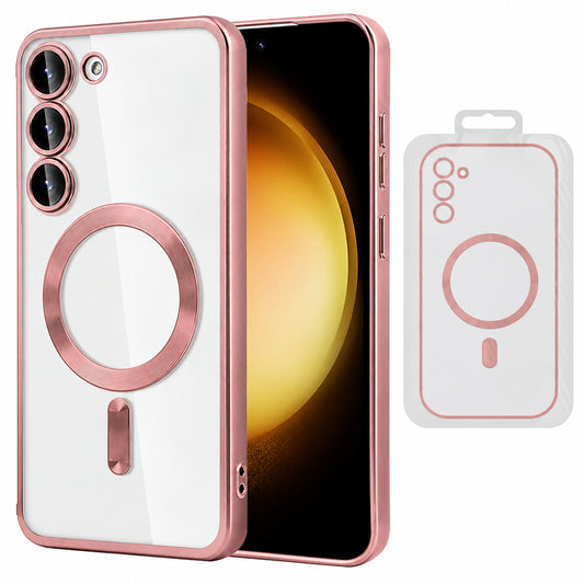 Electro Matt Magsafe Case for Samsung Galaxy S26 FE - Rose Gold