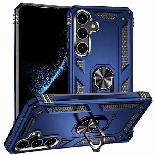 Navy Samsung Galaxy A26 phone case, Anti-Drop Hybrid Case design, mobile phone cover design