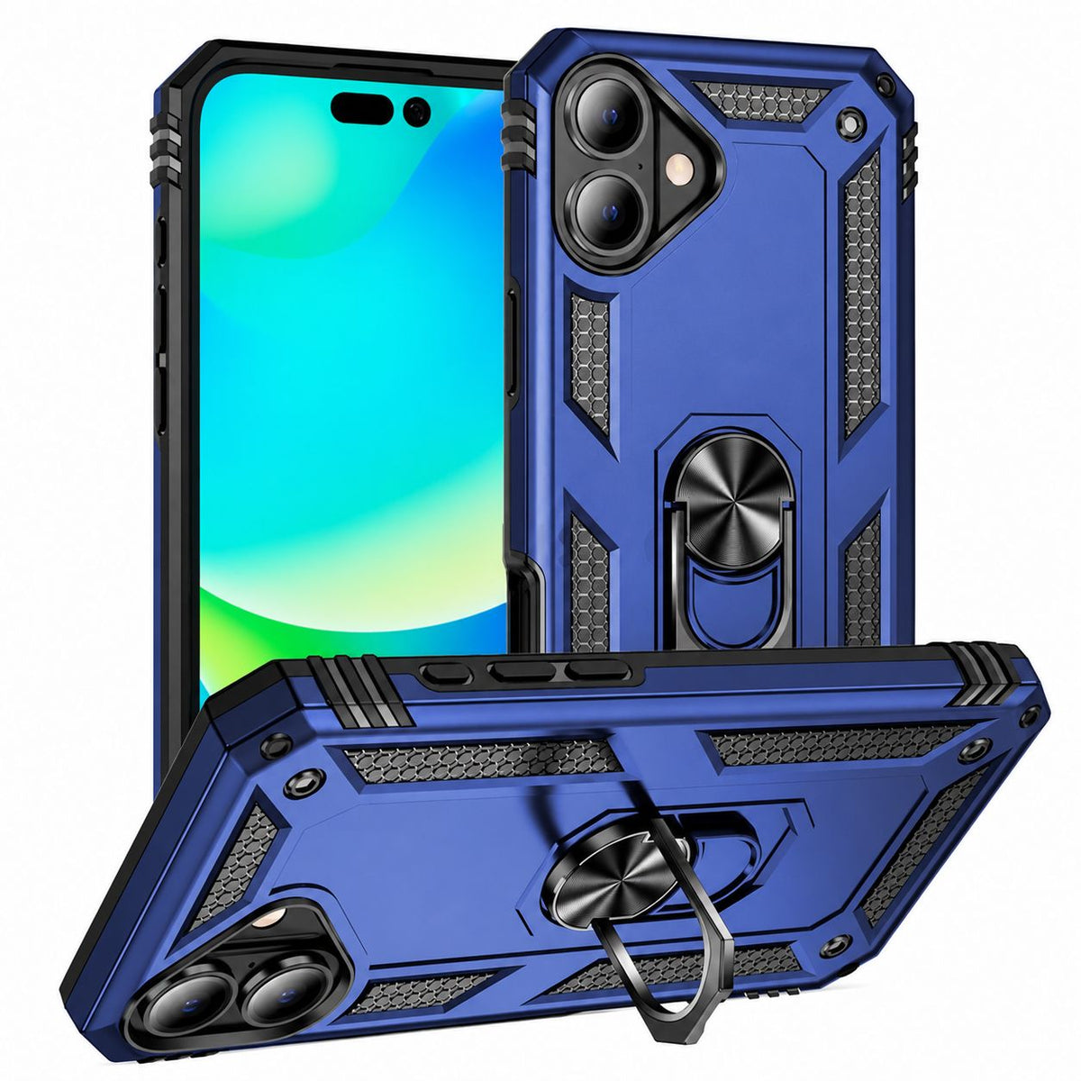Anti-Drop Hybrid Case for Samsung Galaxy A07 - Navy