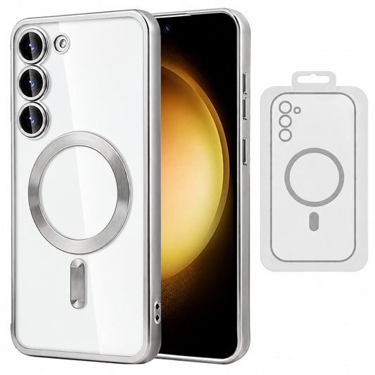 Electro Matt Magsafe Case for Samsung Galaxy S26 FE - Silver