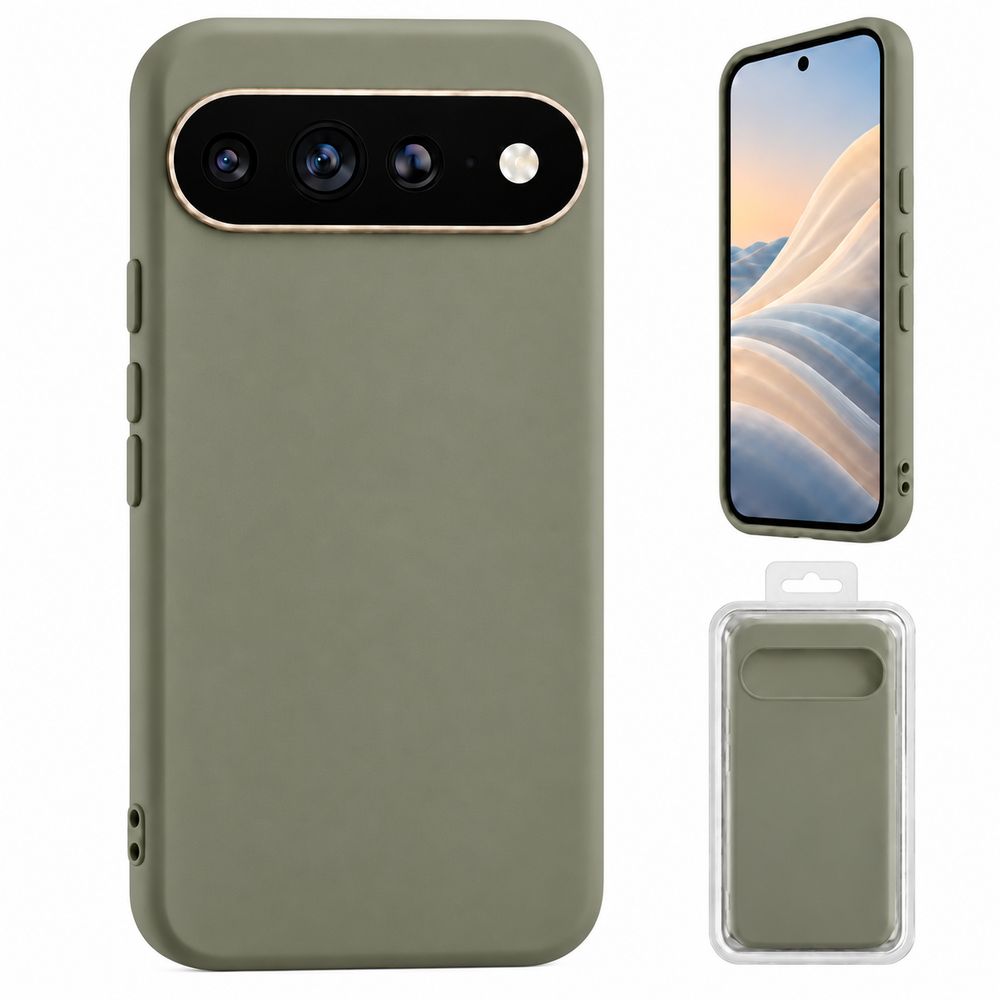 Premium Liquid Silicone for Google Pixel 11 Pro XL - Olive