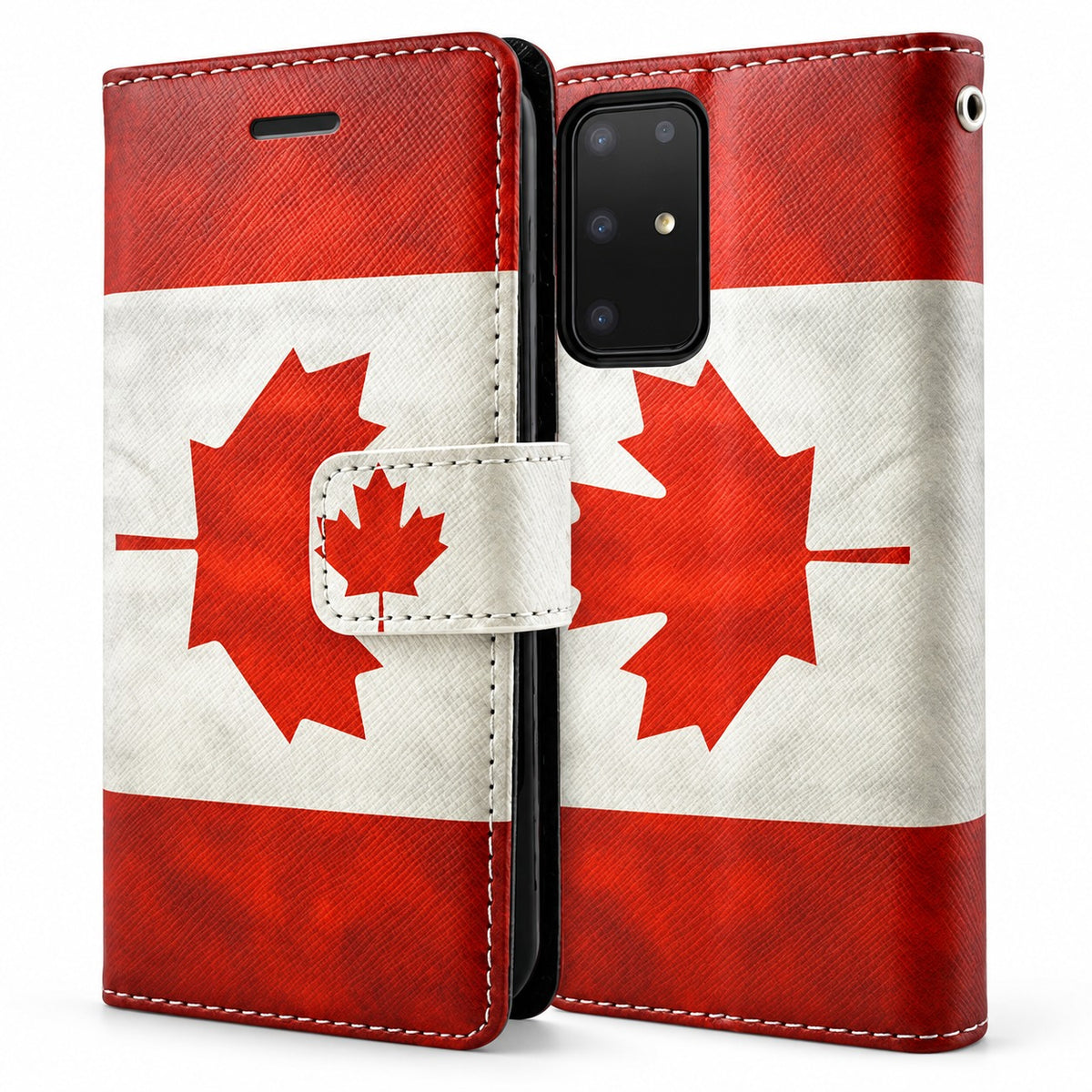 Printed Photo ID Wallet Case for Samsung Galaxy S20 - Canada Flag