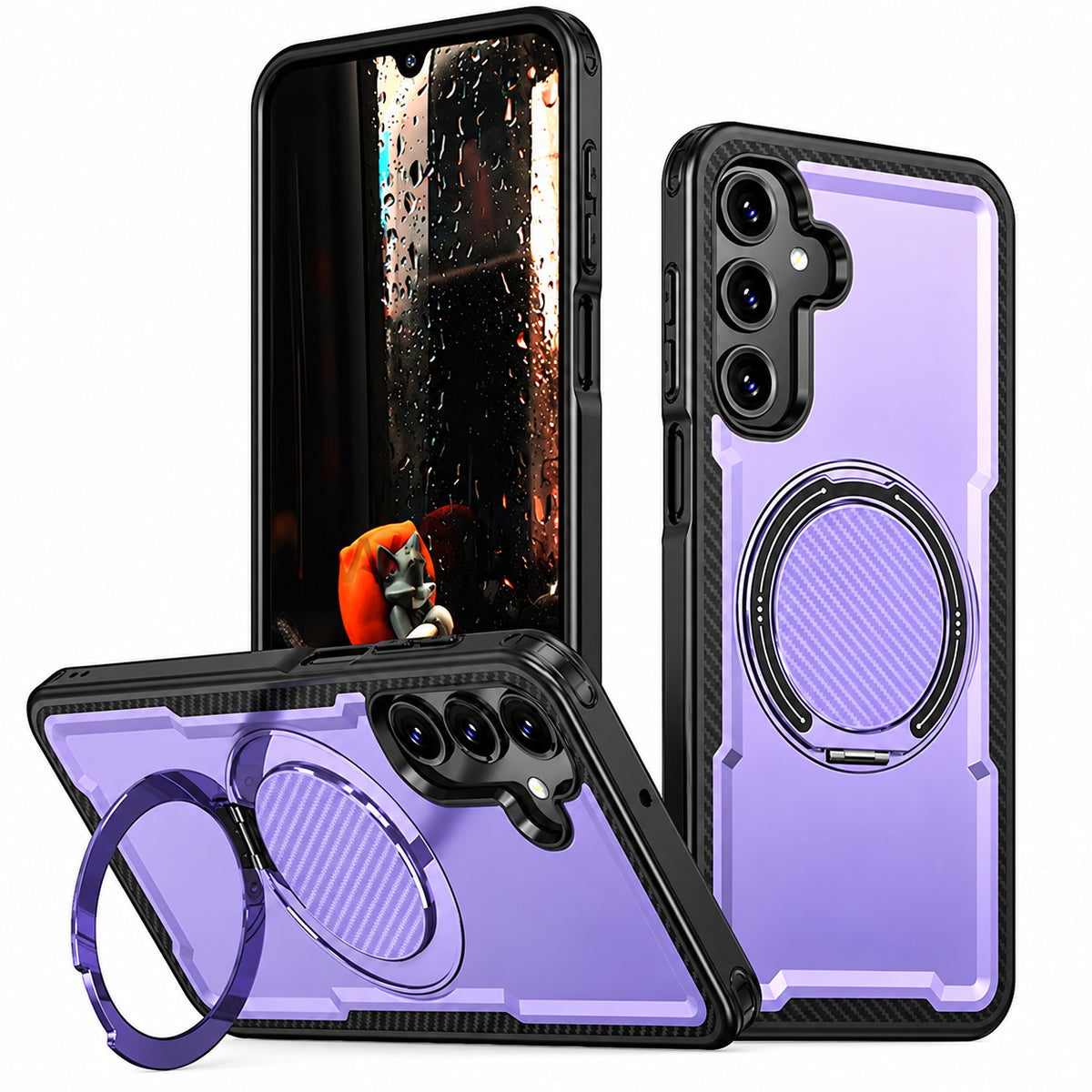Magsafe Covert Case Samsung Galaxy S25 FE- Purple
