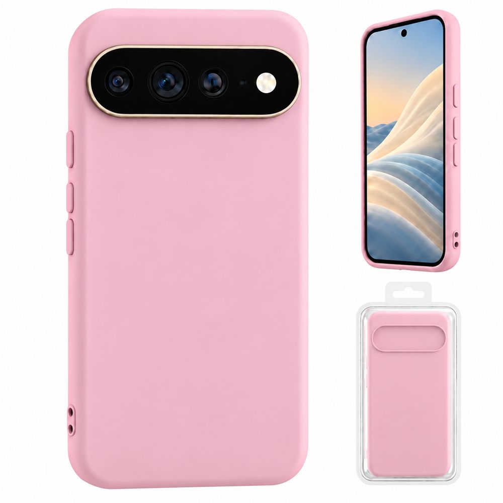 Premium Liquid Silicone for Google Pixel 11 Pro XL - Light Pink