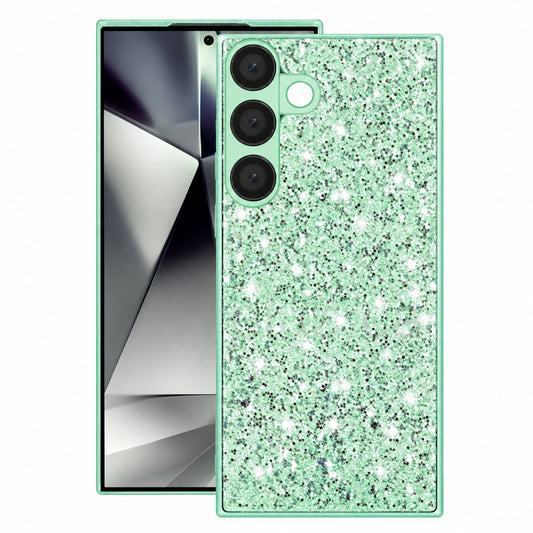 Luxury Rhinestone Case for Samsung Galaxy S25 Plus - Teal